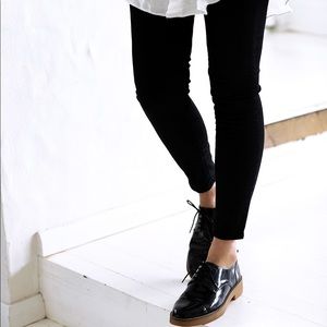 Black Patent Oxfords